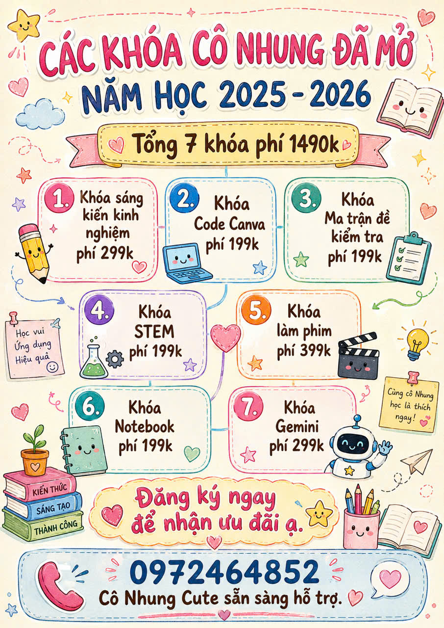 Khóa học 2025-2026